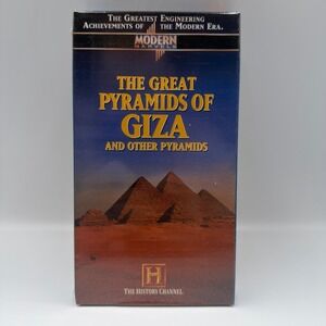 Modern Marvels The Great Pyramids of Giza VHS History Channel Documentary SEALED